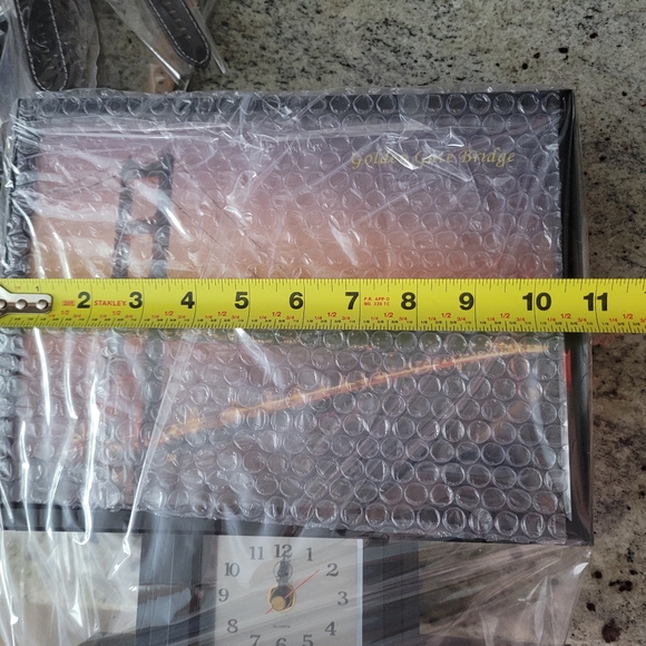 Clock Light-Up San Francisco Fiber Picture  Golden Gate Bridge NEW - Picture 7 of 16